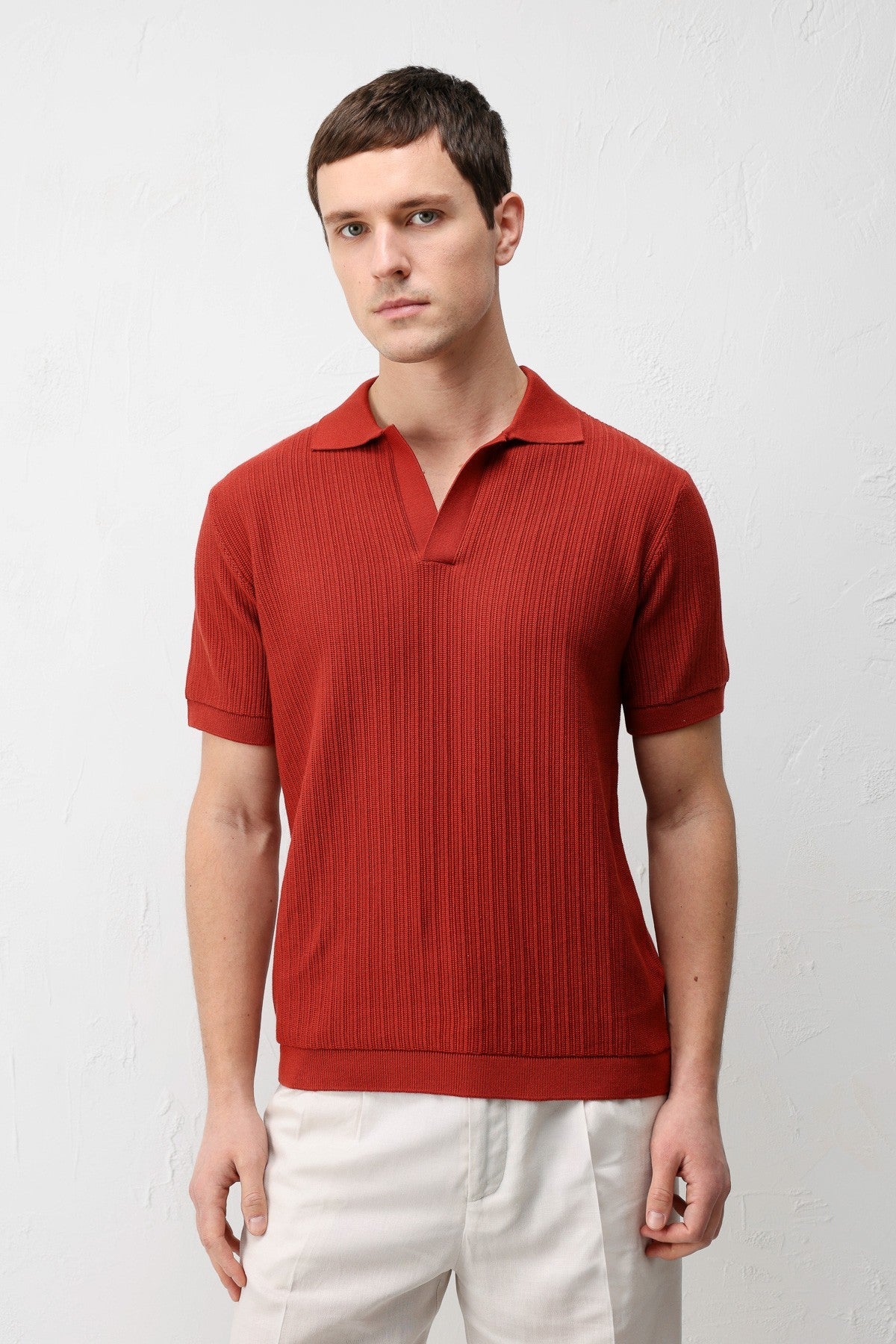 Antioch Premium Textured Men's Knit T-Shirt