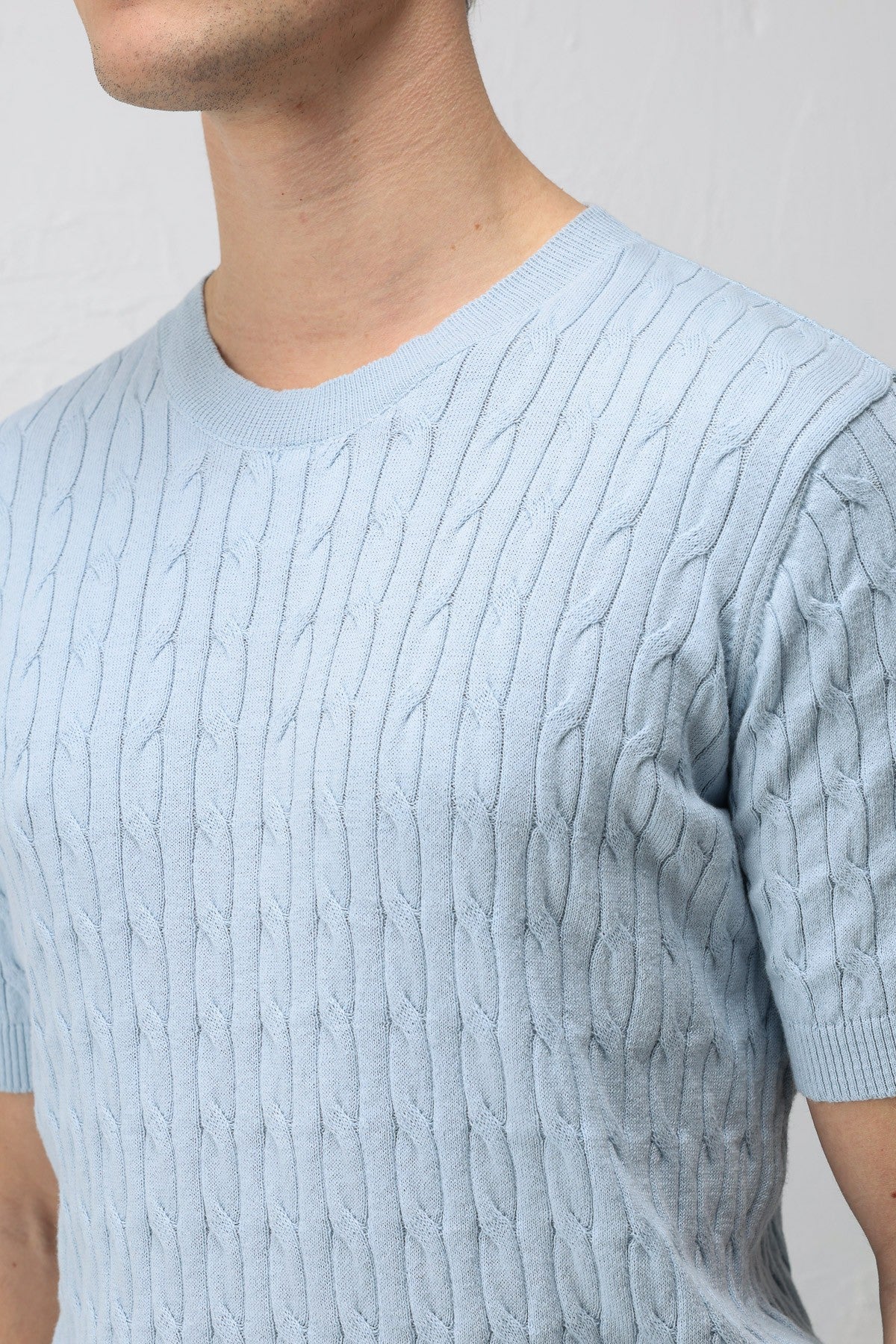 Antioch Cotton Twisted-Knit Men's Knit T-Shirt