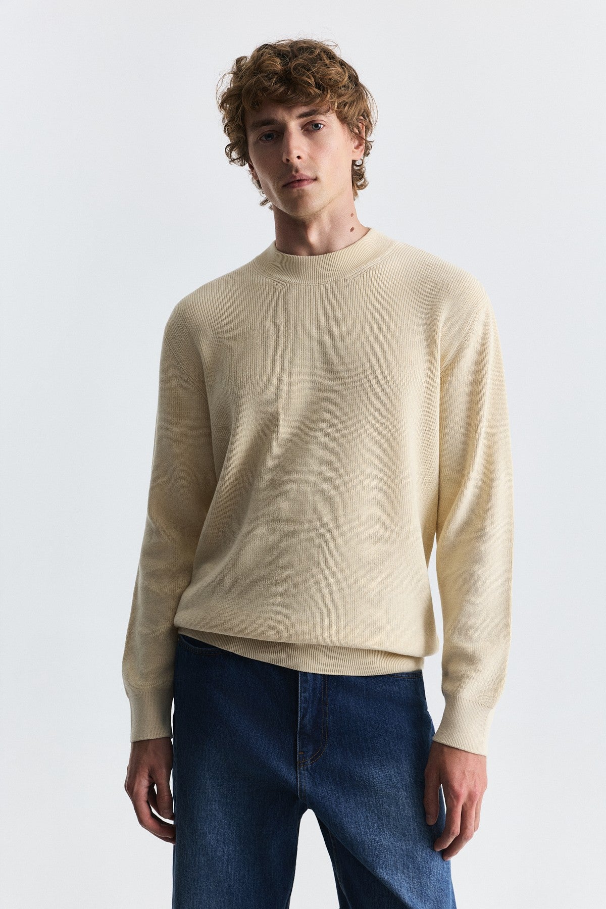 Relax Fit Knit Sweater