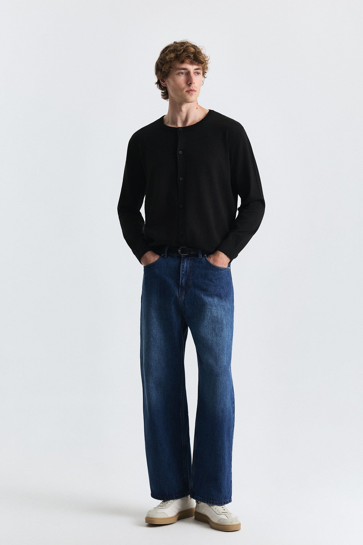 Relax Fit Knit Cardigan