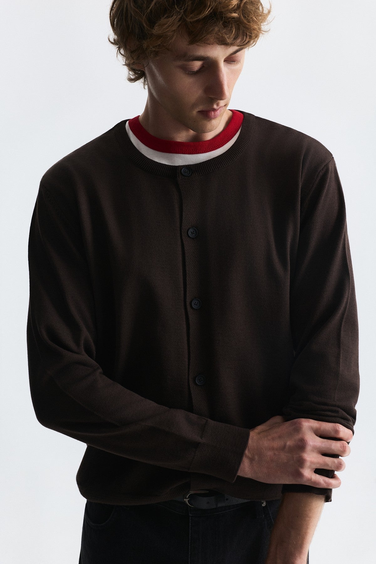 Relax Fit Knit Cardigan
