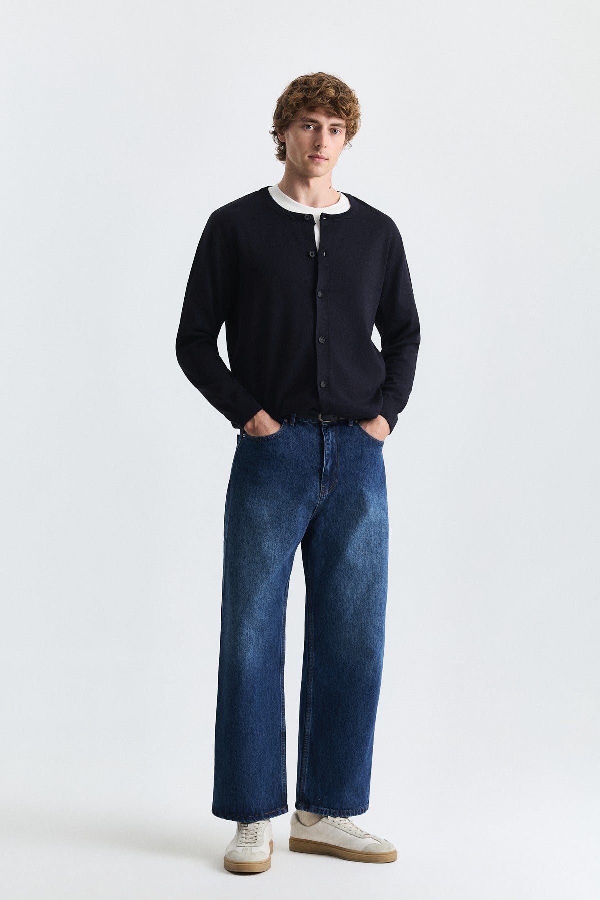 Relax Fit Knit Cardigan