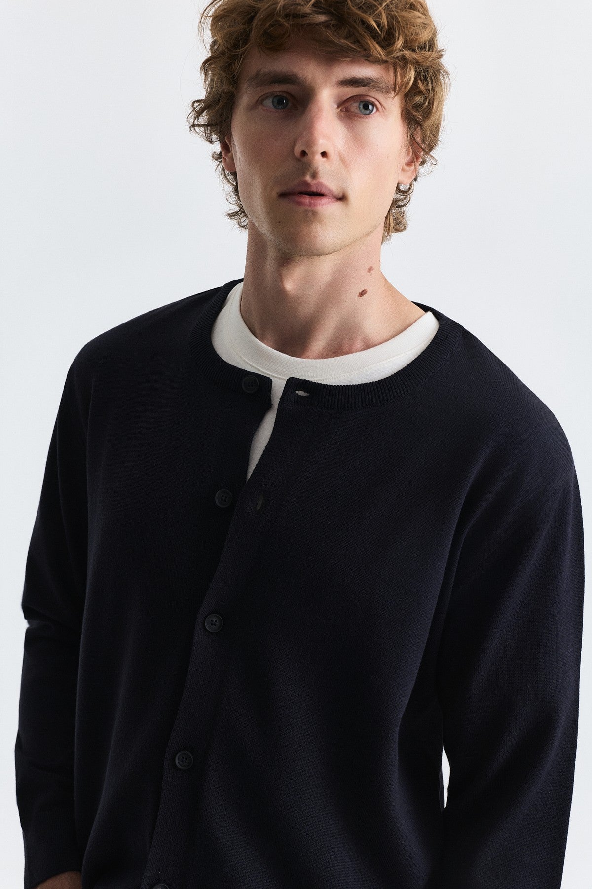 Relax Fit Knit Cardigan