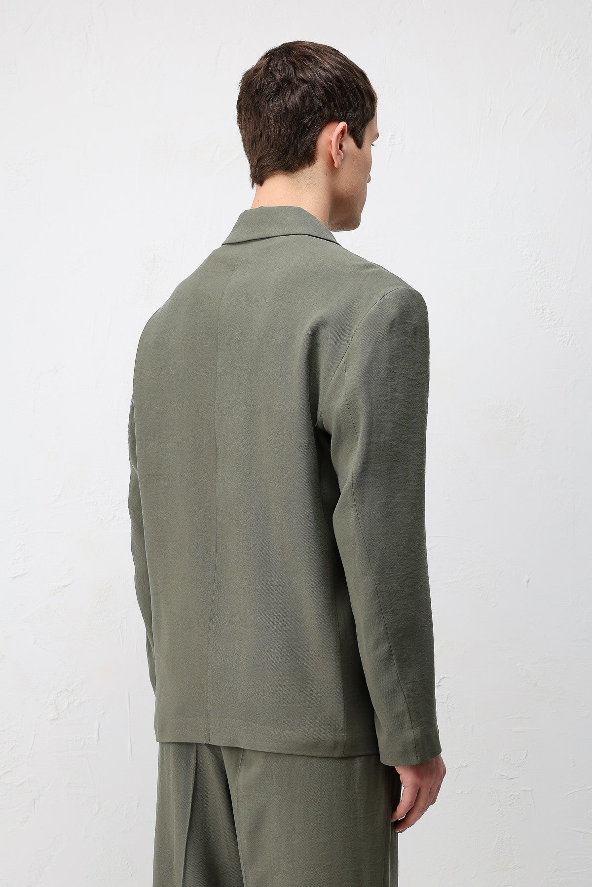 Men's Relaxed-Fit Blazer Jacket in a Modal Blend