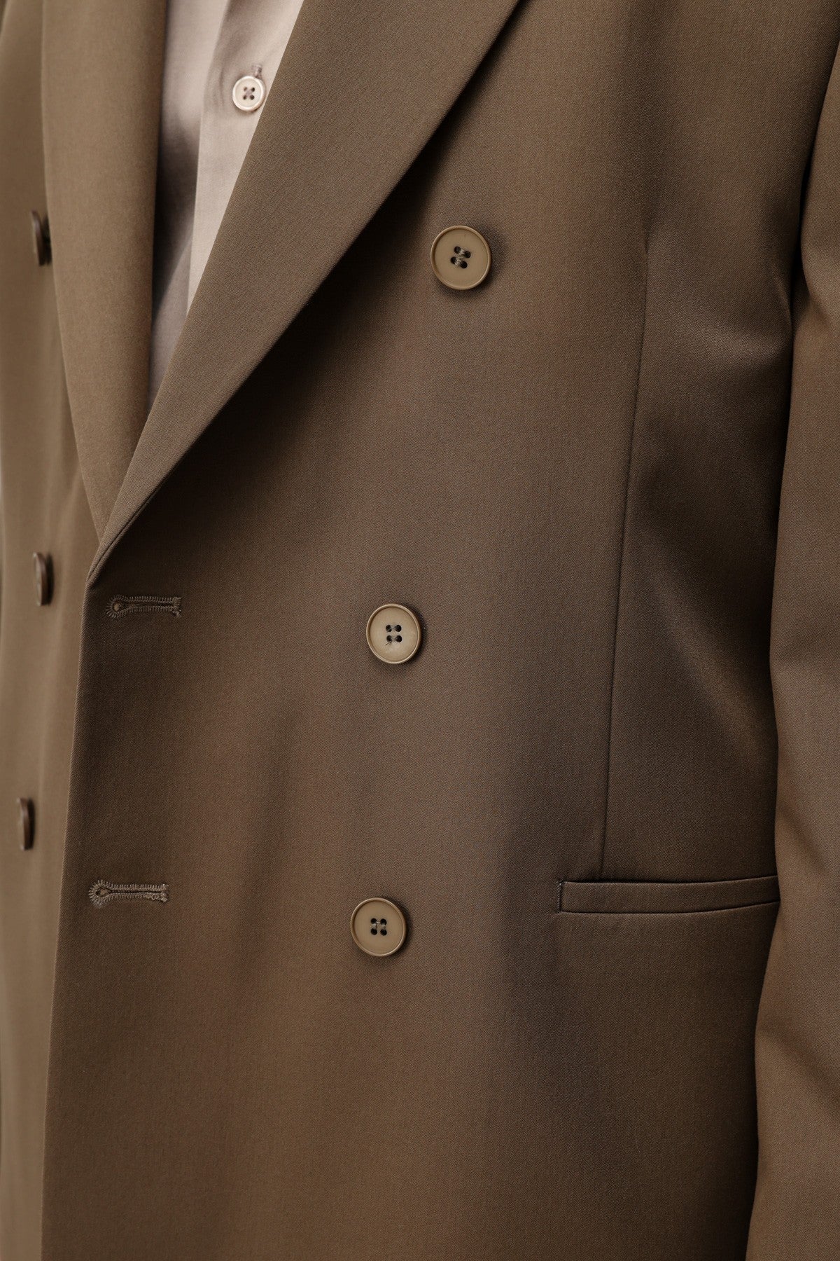 Double-Breasted Relaxed-Fit Men's Blazer
