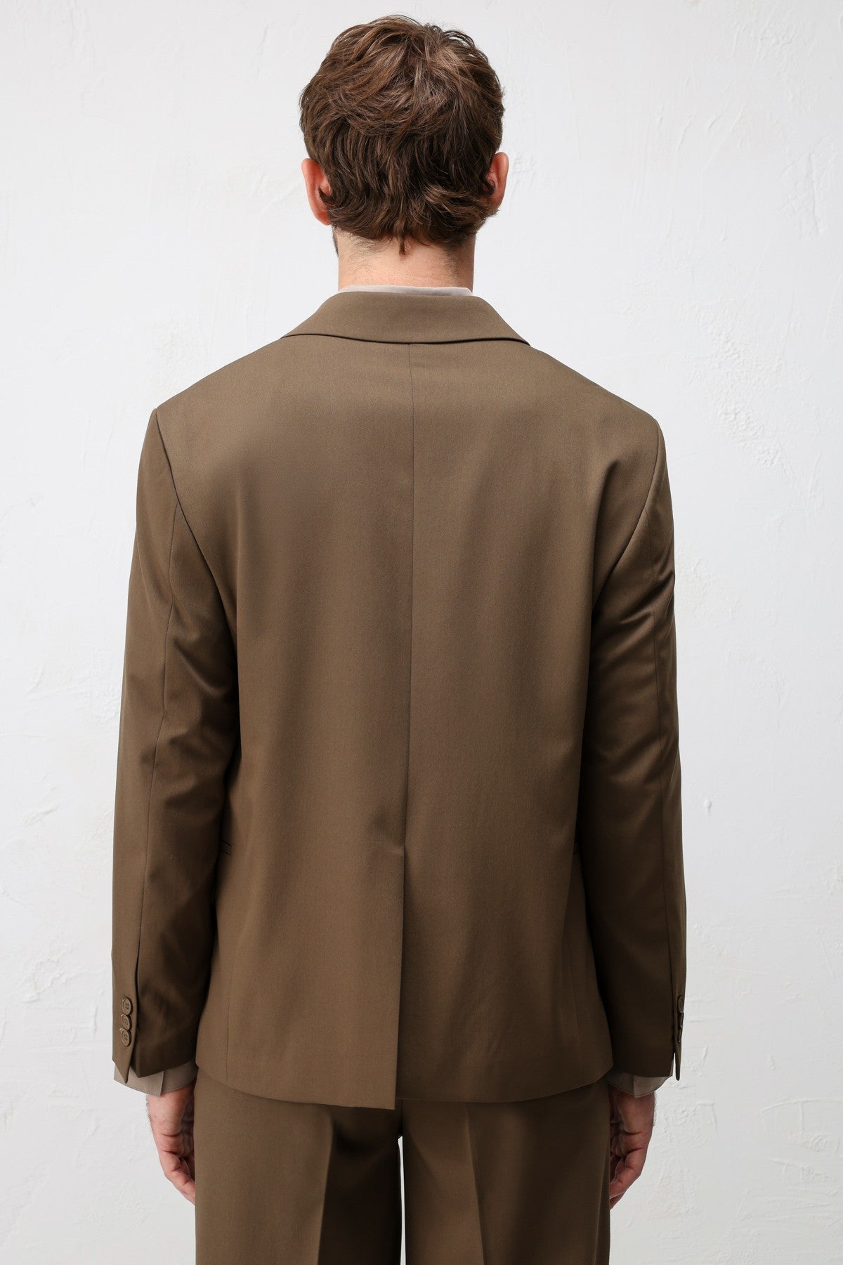 Double-Breasted Relaxed-Fit Men's Blazer