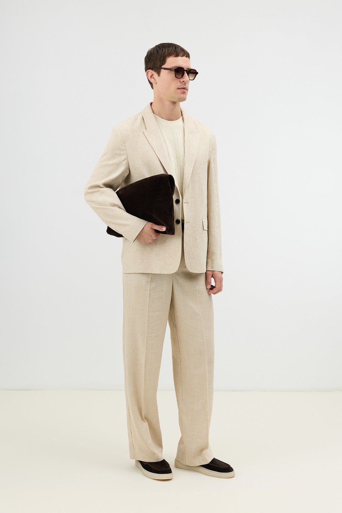 Antioch Linen-Blend Men's Blazer Jacket