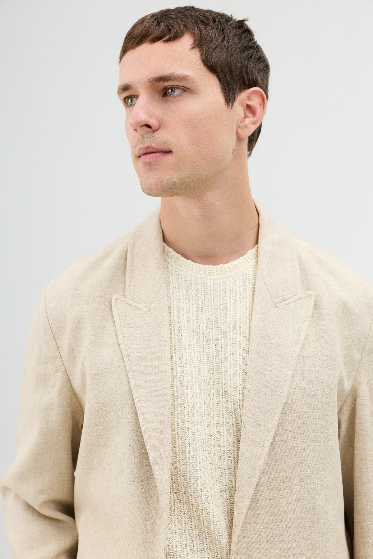 Antioch Linen-Blend Men's Blazer Jacket