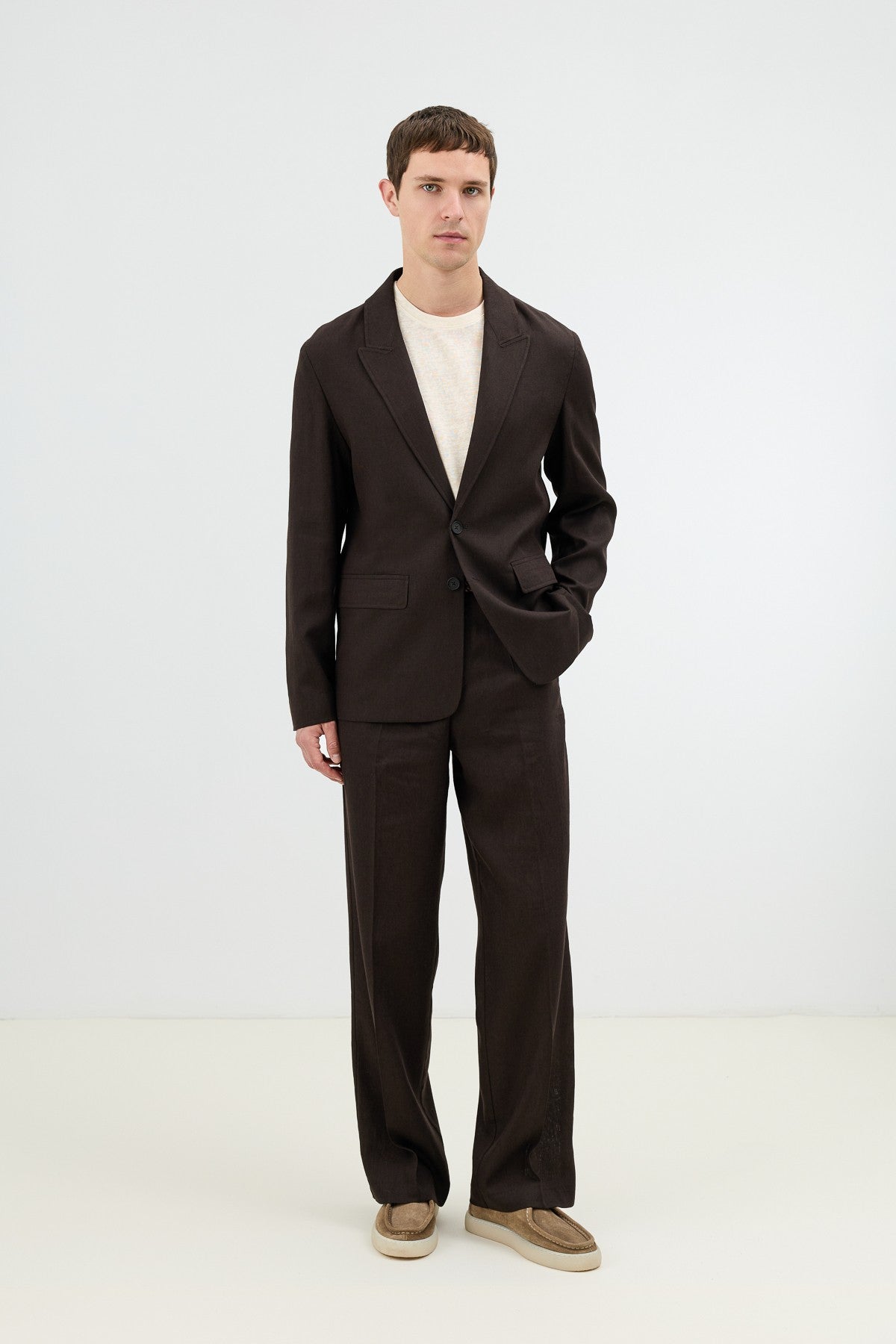 Antioch Linen-Blend Men's Blazer Jacket