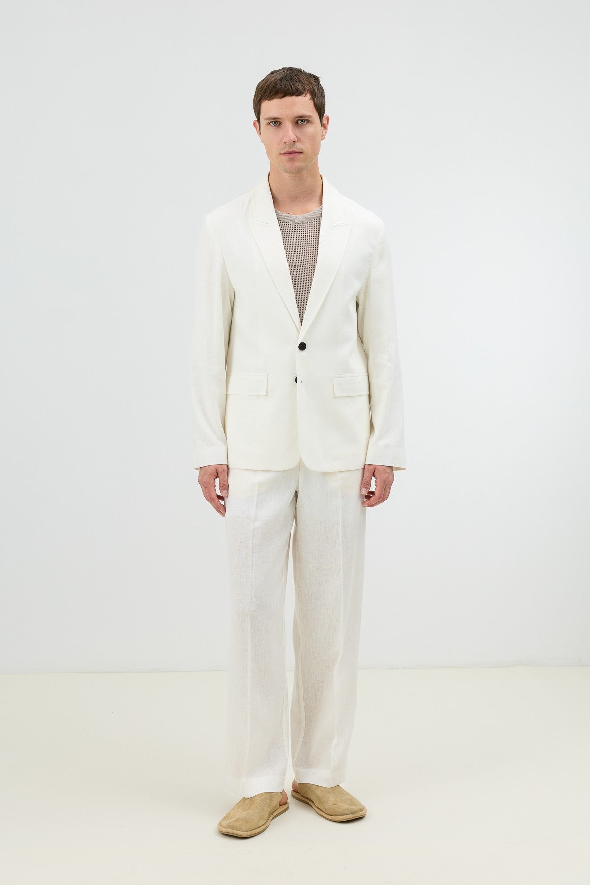 Antioch Linen-Blend Men's Blazer Jacket