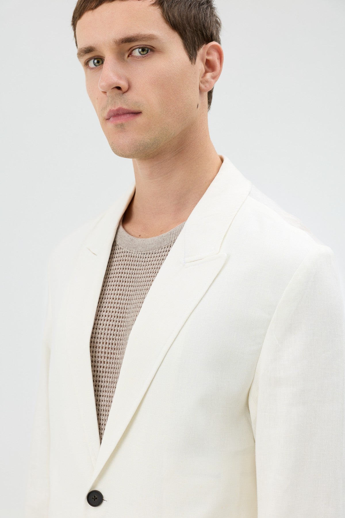 Antioch Linen-Blend Men's Blazer Jacket