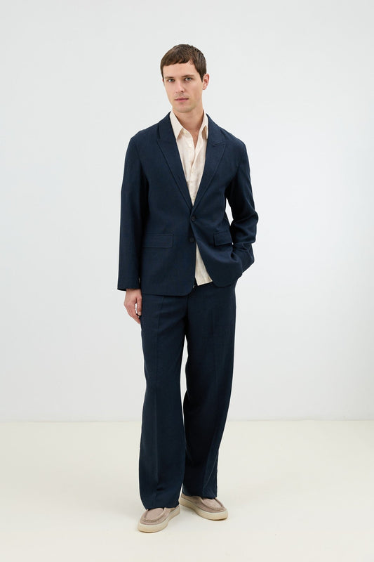 Antioch Linen-Blend Men's Blazer Jacket