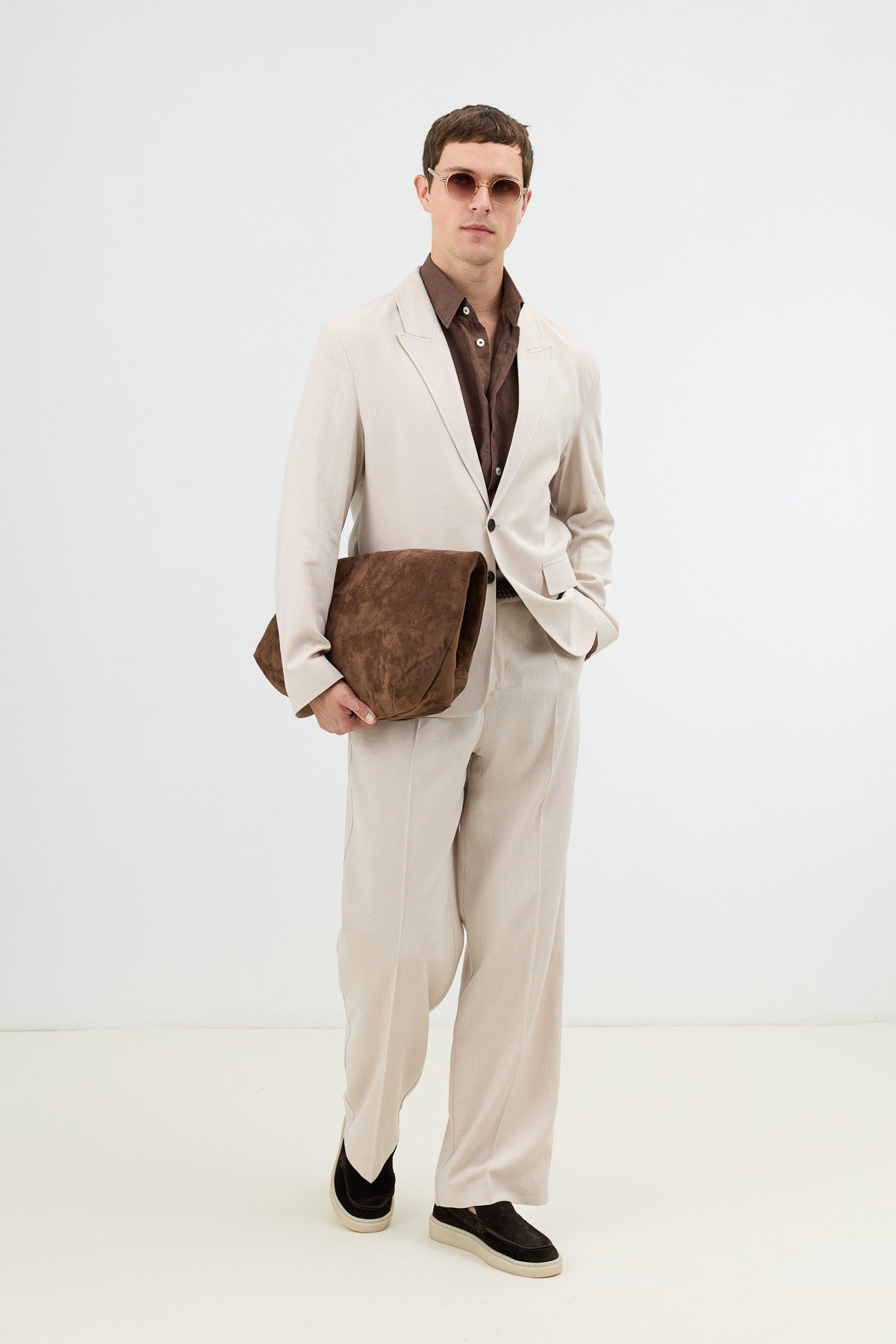 Antioch Linen-Blend Men's Blazer Jacket