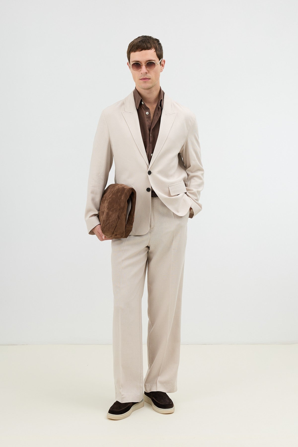 Antioch Linen-Blend Men's Blazer Jacket