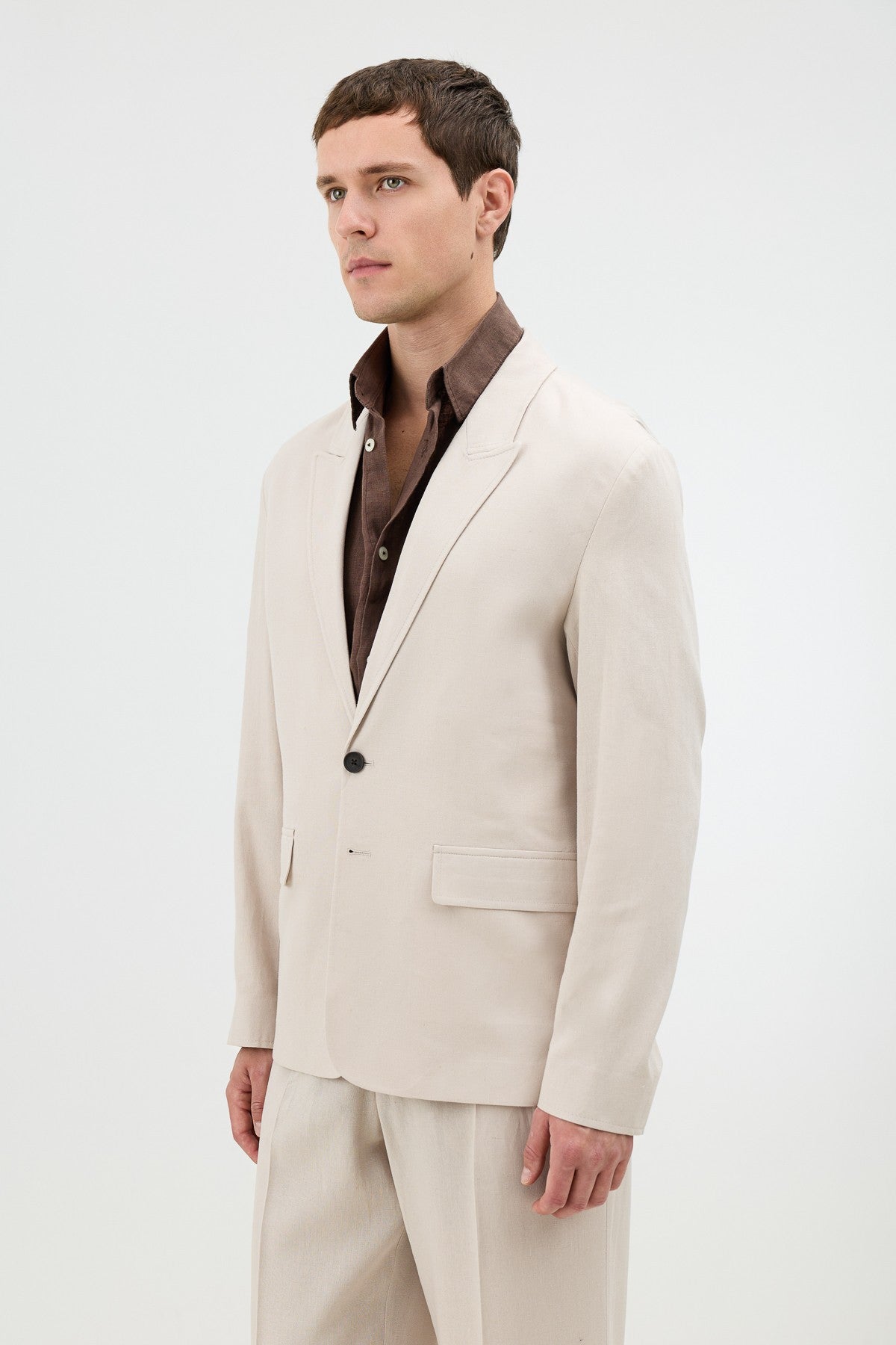 Antioch Linen-Blend Men's Blazer Jacket