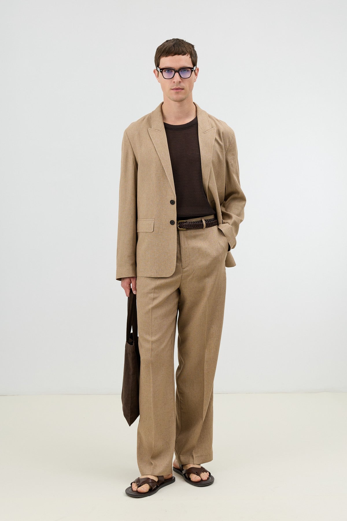 Antioch Linen-Blend Men's Blazer Jacket