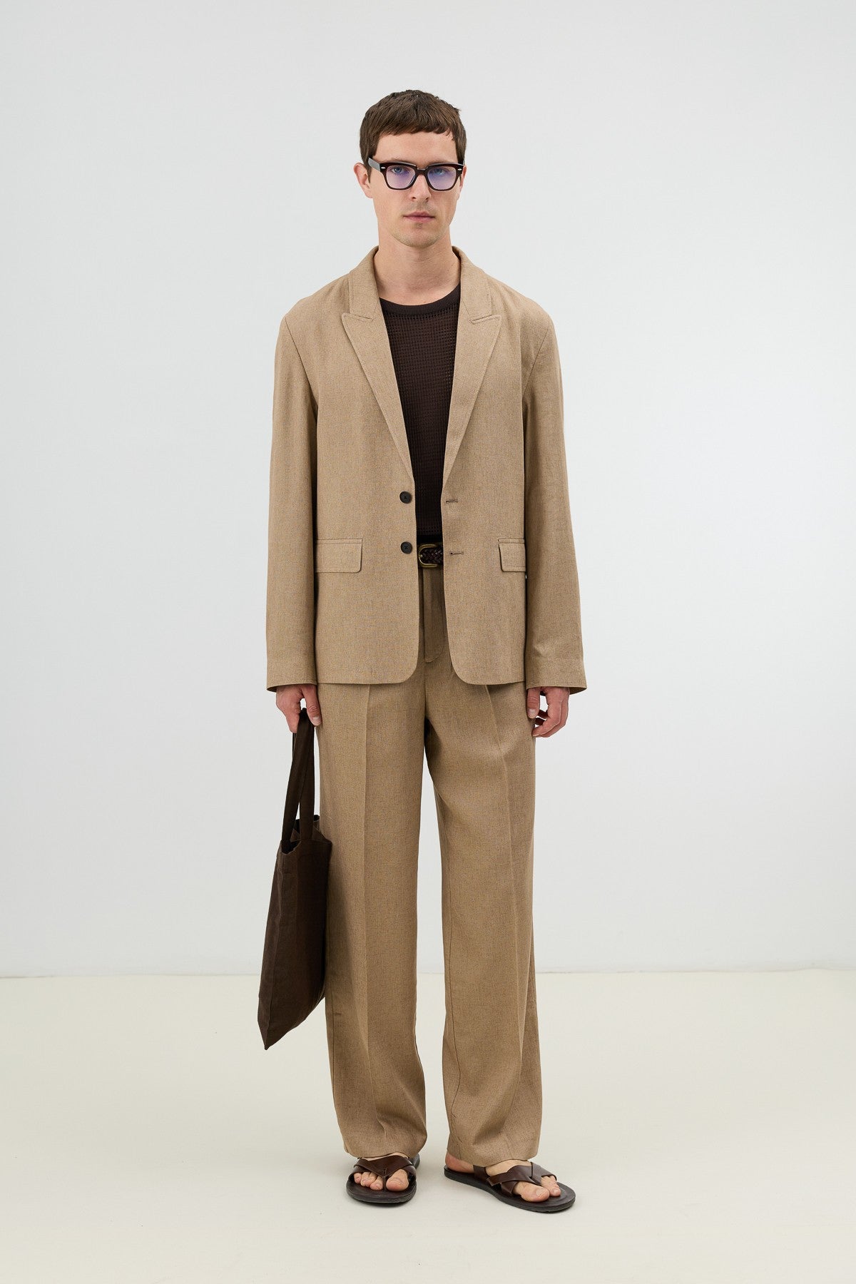 Antioch Linen-Blend Men's Blazer Jacket