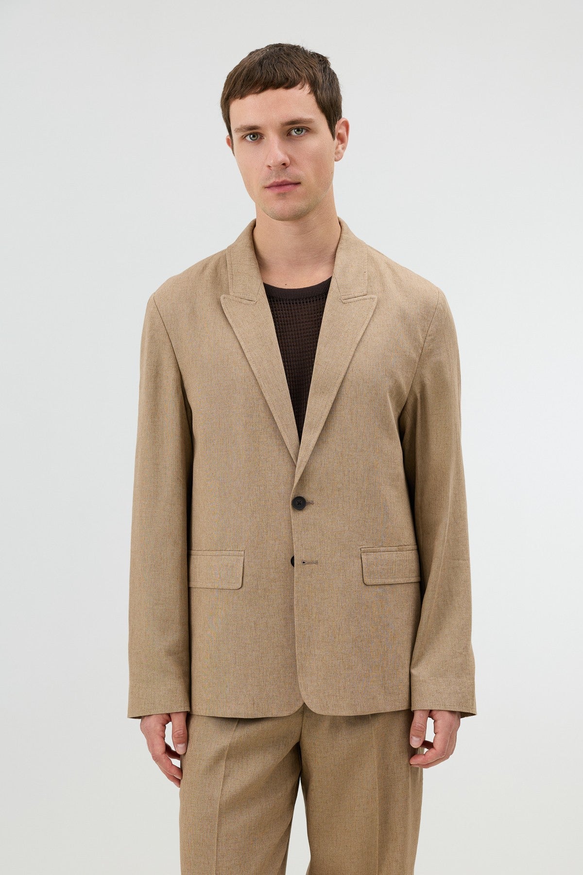 Antioch Linen-Blend Men's Blazer Jacket