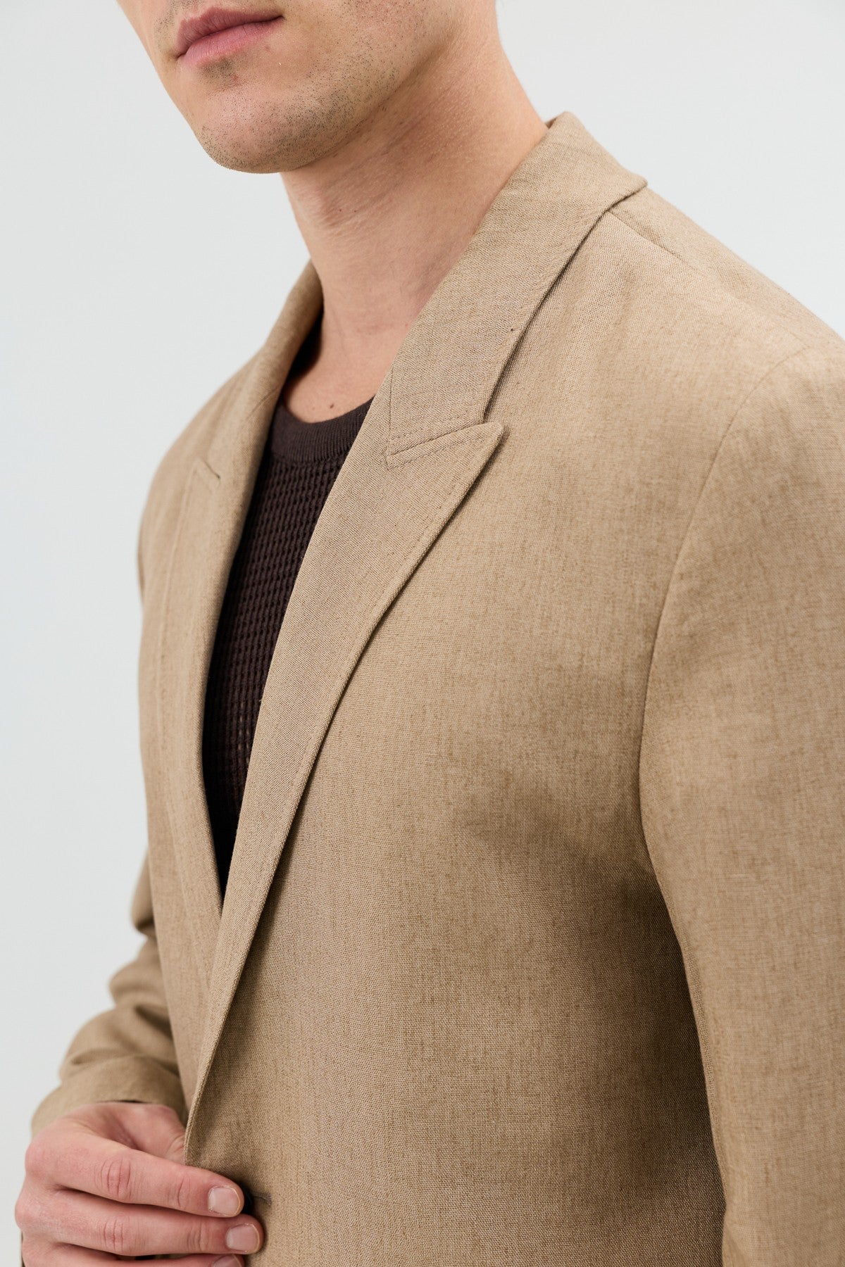 Antioch Linen-Blend Men's Blazer Jacket