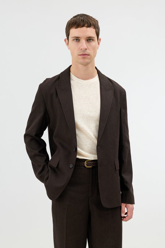 Antioch Linen-Blend Men's Blazer Jacket