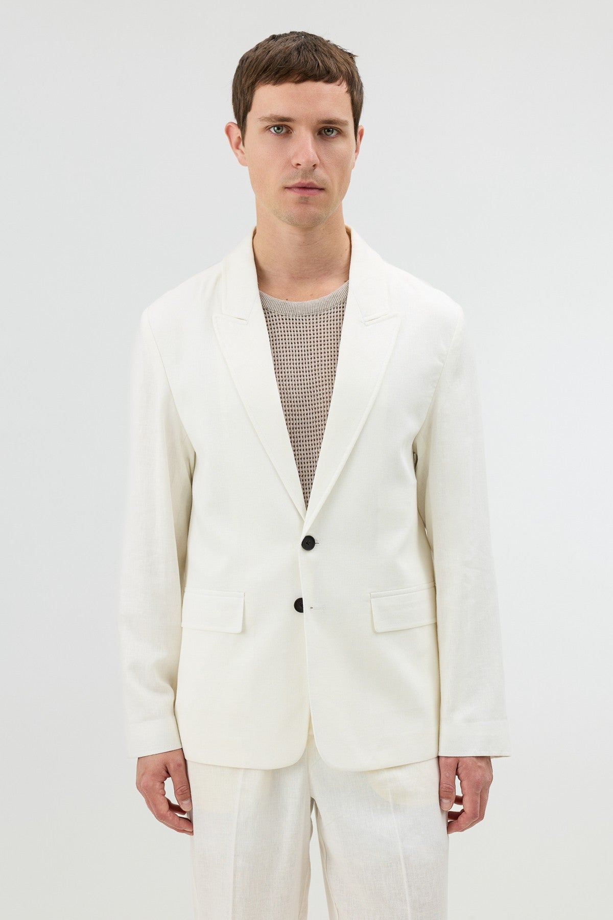 Antioch Linen-Blend Men's Blazer Jacket