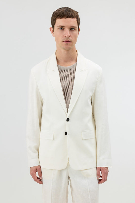 Antioch Linen-Blend Men's Blazer Jacket