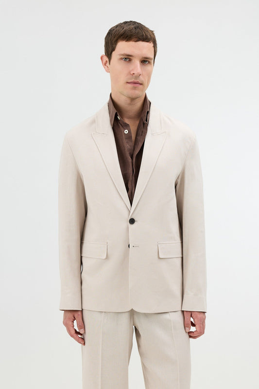 Antioch Linen-Blend Men's Blazer Jacket