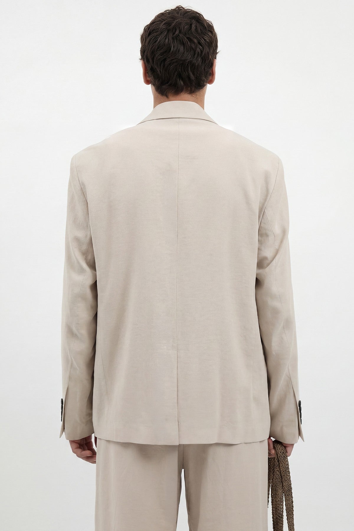 Antioch Modal-Blend Relaxed-Fit Blazer Jacket