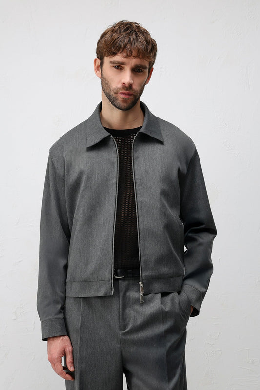 Antioch Relaxed-Fit Men's Jacket with Zipper