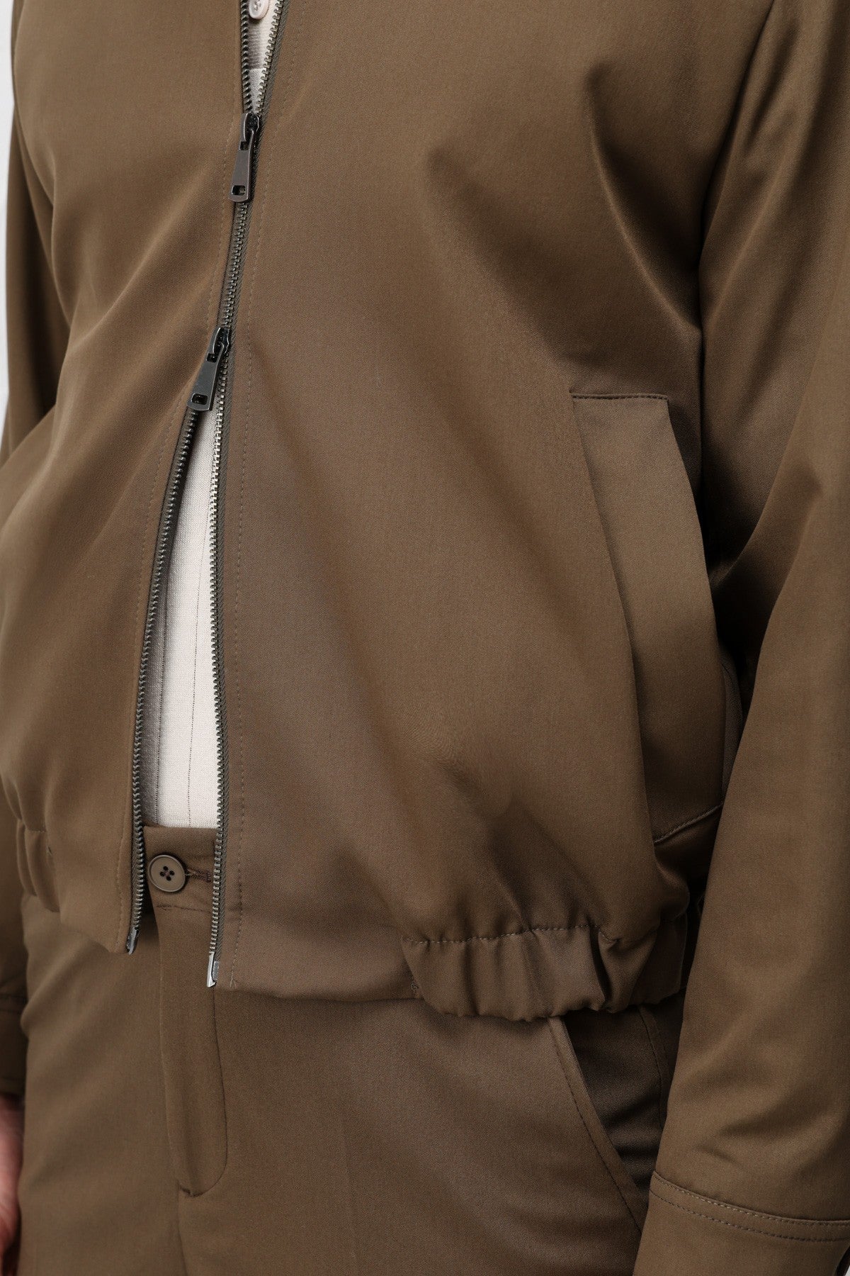 Antioch Men's Jacket with Elastic Waistband