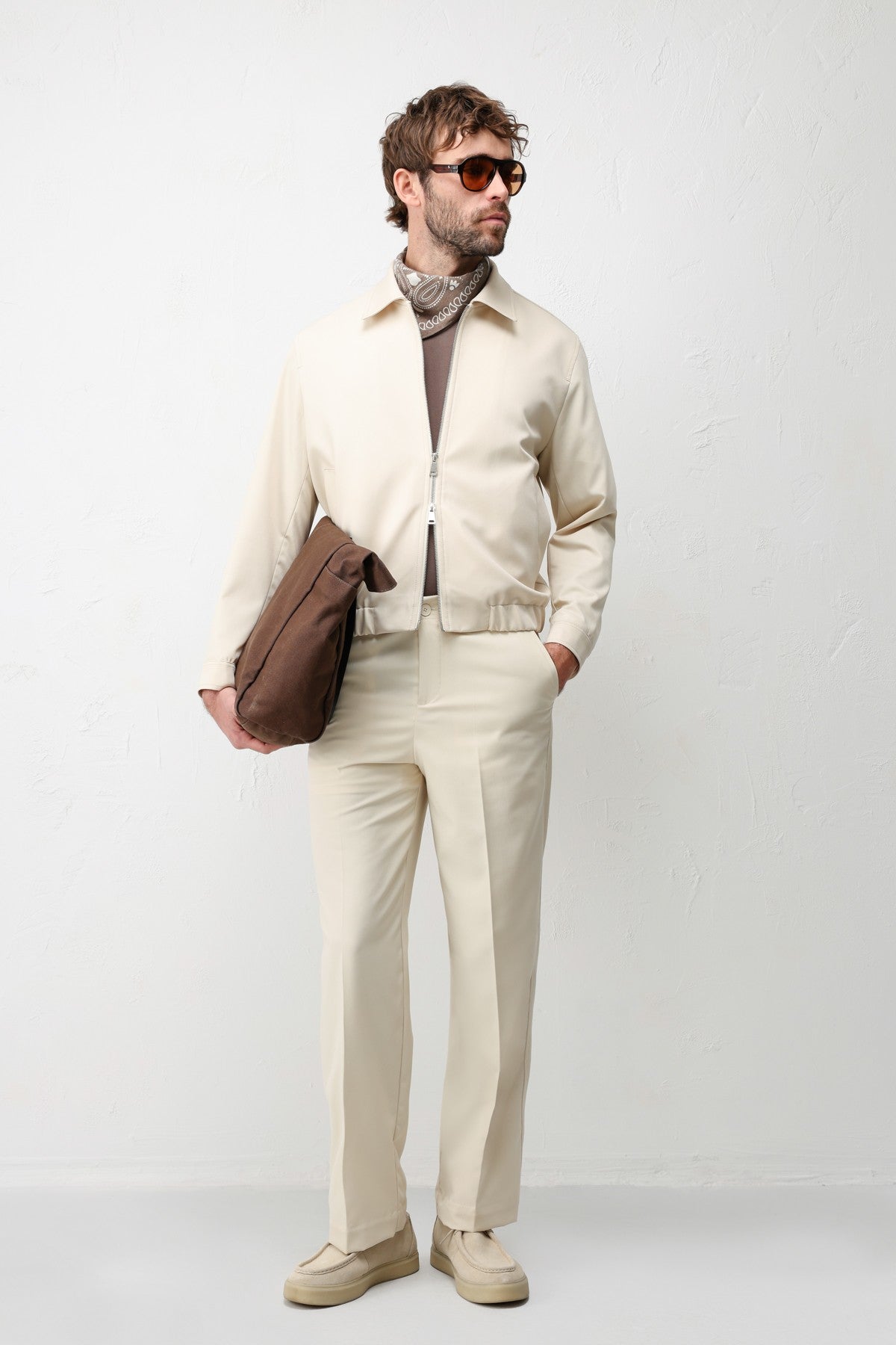 Antioch Men's Jacket with Elastic Waistband