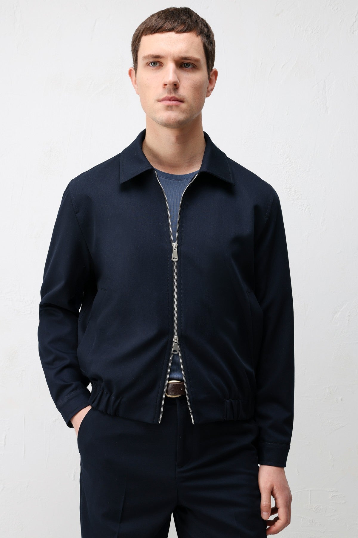 Antioch Men's Jacket with Elastic Waistband
