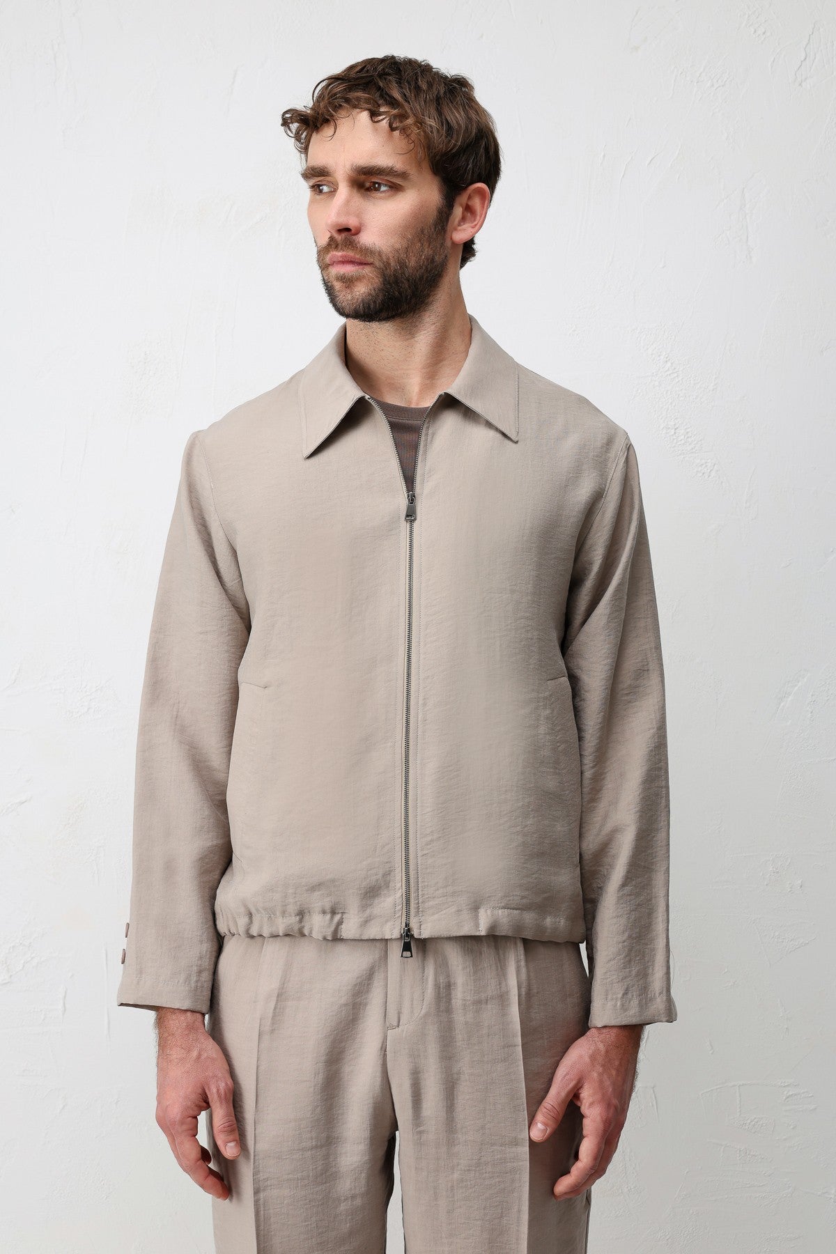 Men's Summer Jacket with Lyocell Blend