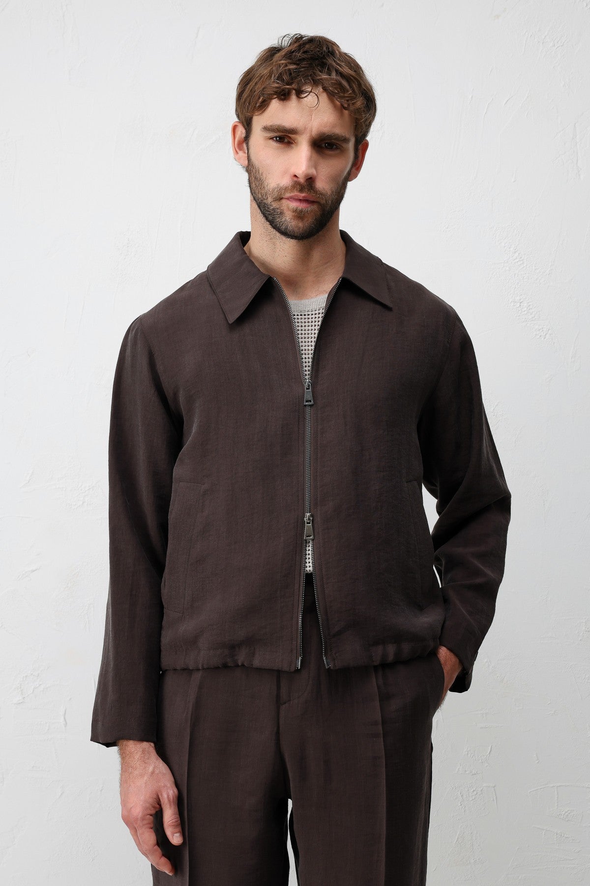 Antioch Lyocell-Blend Summer Men's Jacket