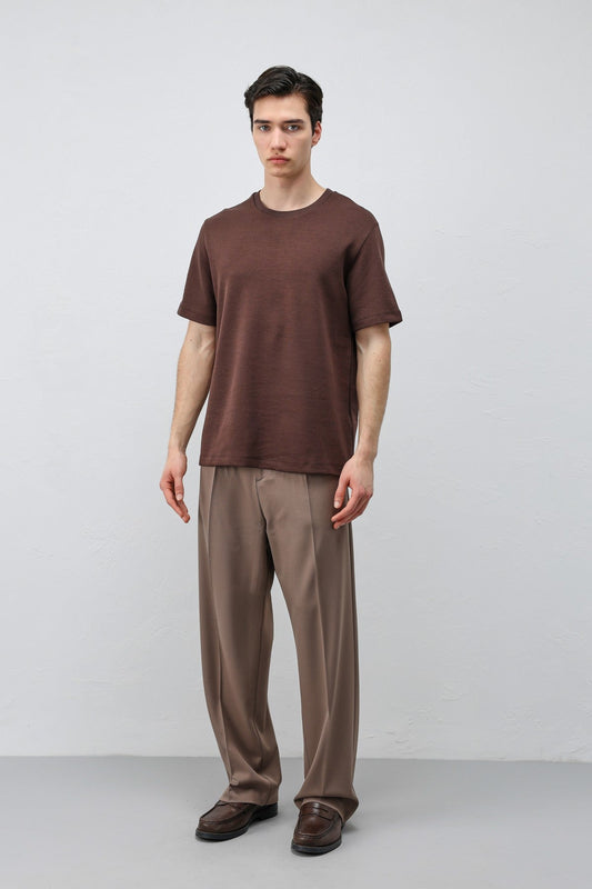 Regular Fit Basic Men's T-Shirt