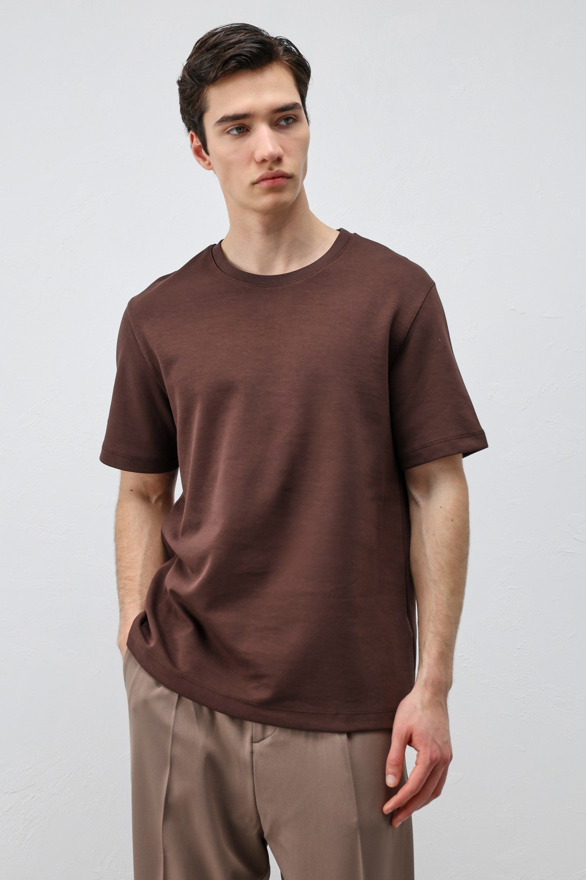 Regular Fit Basic Men's T-Shirt
