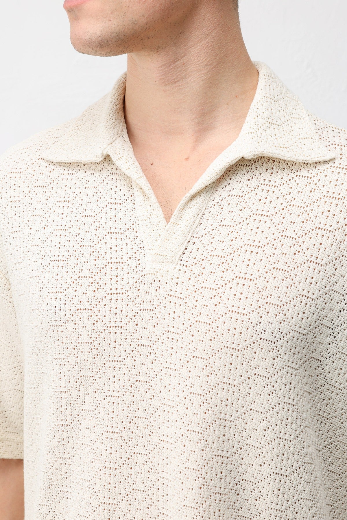Antioch Knitted-Textured Men's T-Shirt
