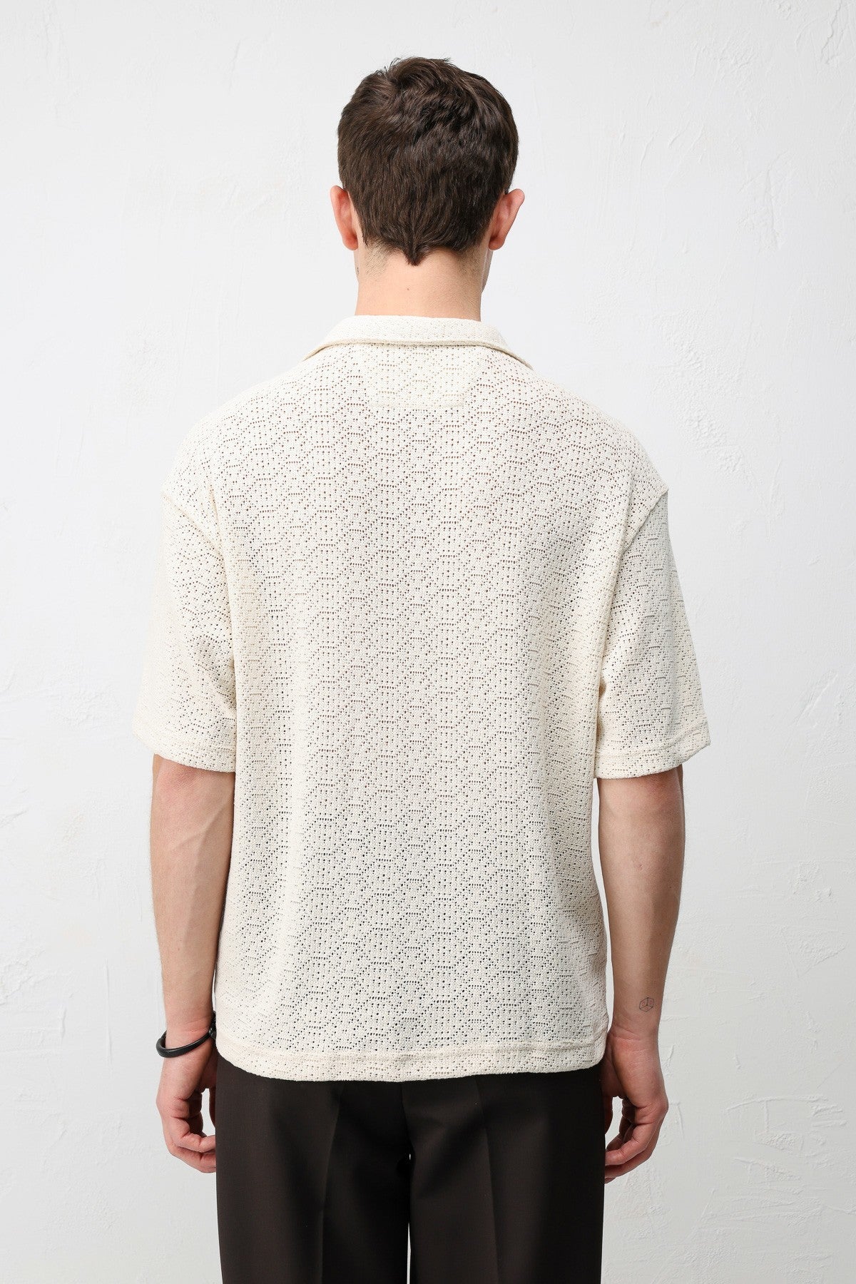 Antioch Knitted-Textured Men's T-Shirt