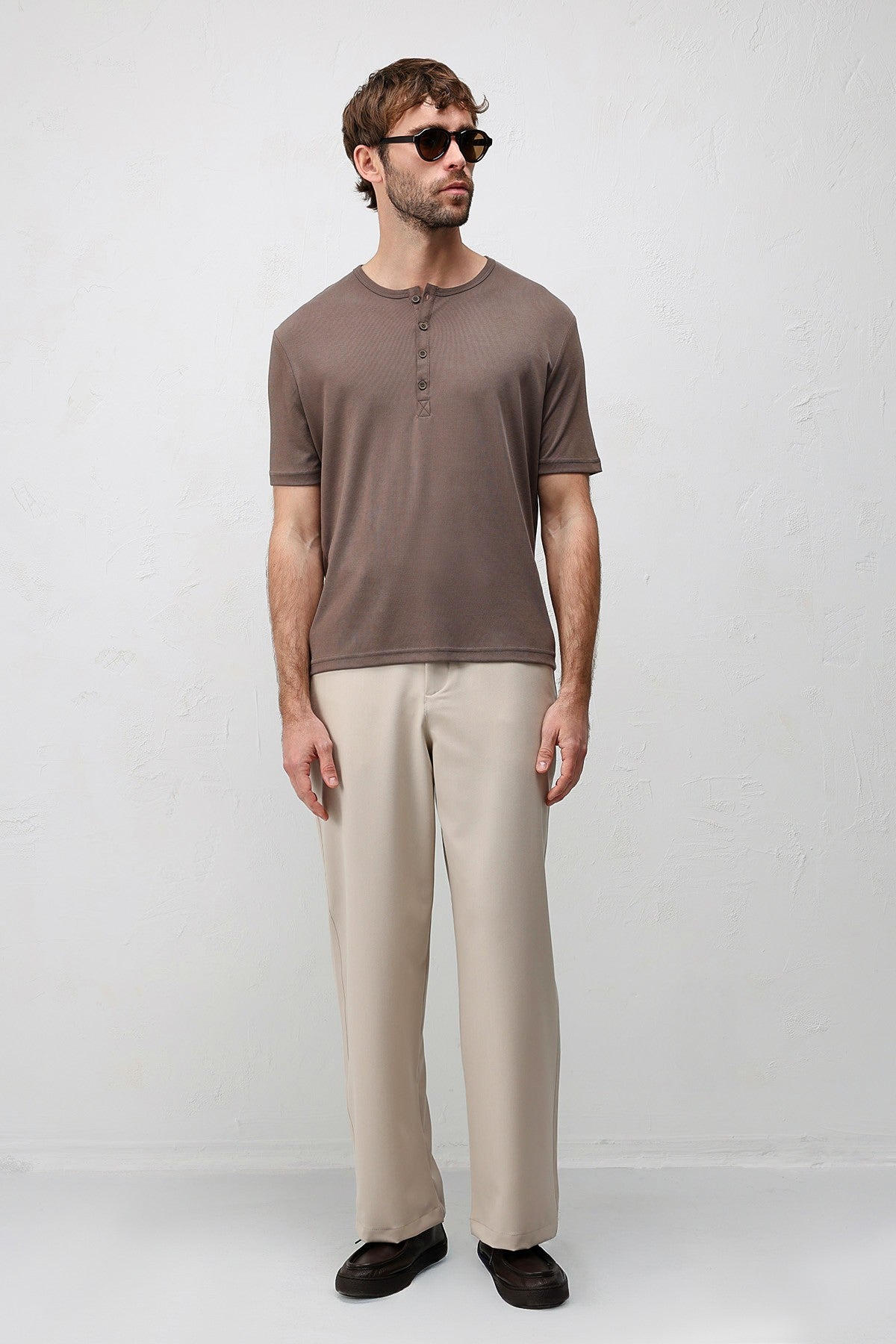 Antioch Button-Down Collar Men's T-Shirt