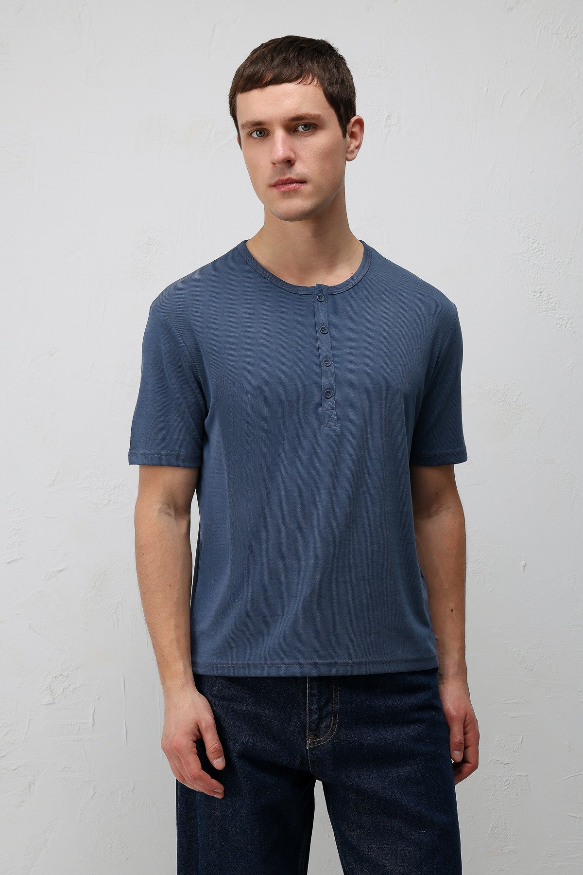 Antioch Button-Down Collar Men's T-Shirt