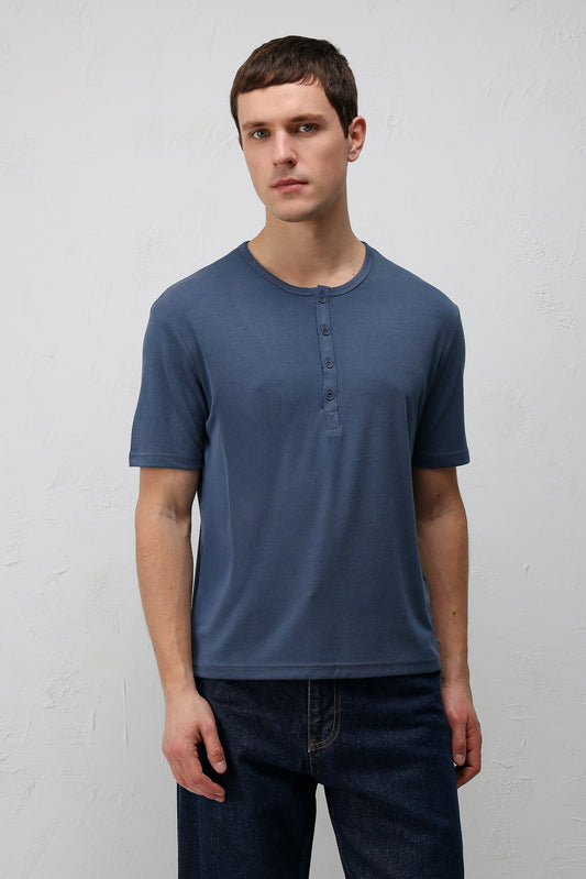 Antioch Button-Down Collar Men's T-Shirt
