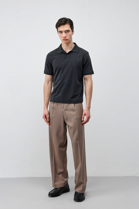 Antioch Lyocell-Blend Polo Neck Men's T-Shirt