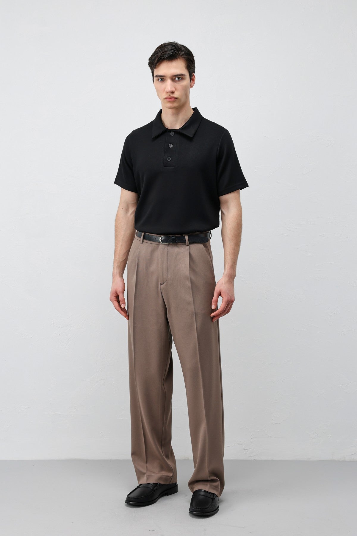 Antioch Basic Polo-Neck Men's T-Shirt