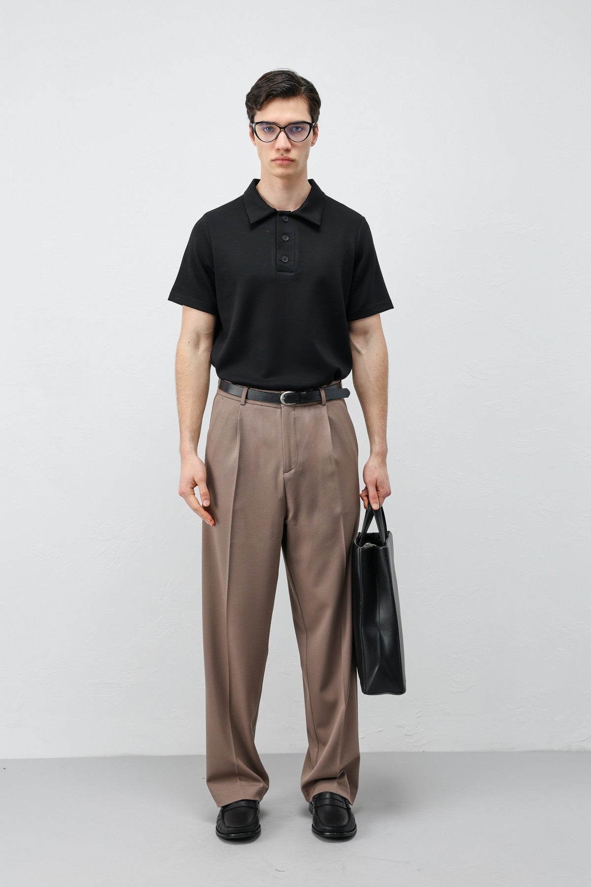 Antioch Basic Polo-Neck Men's T-Shirt