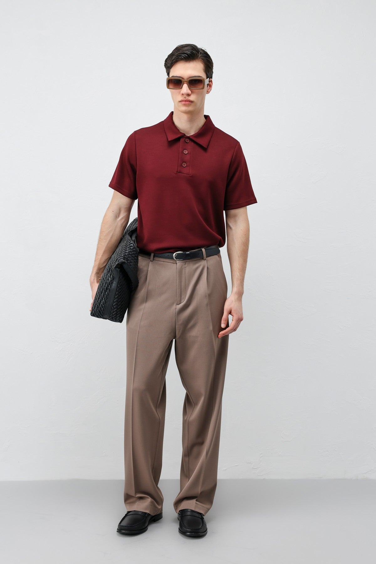 Antioch Basic Polo-Neck Men's T-Shirt