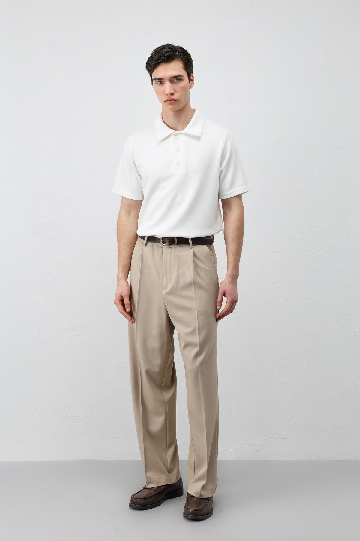 Antioch Basic Polo-Neck Men's T-Shirt