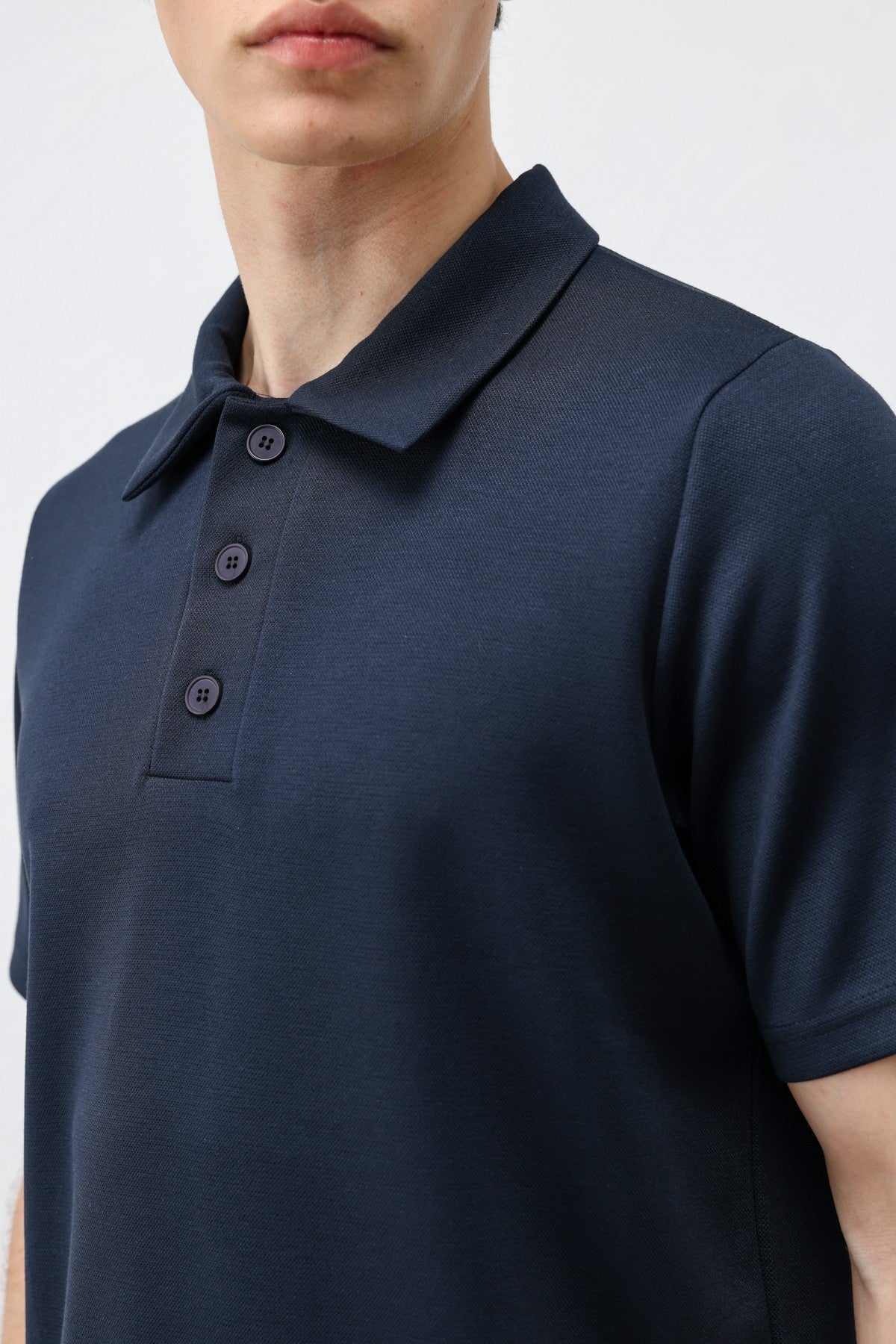 Antioch Basic Polo-Neck Men's T-Shirt