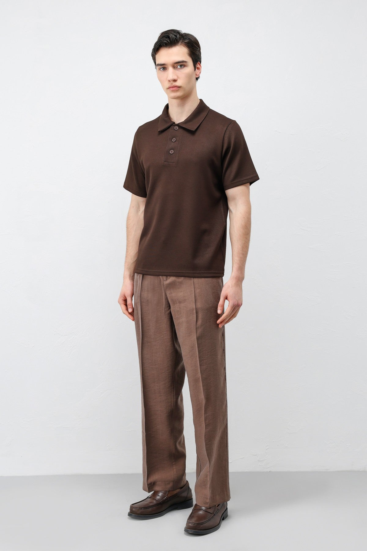 Antioch Basic Polo-Neck Men's T-Shirt