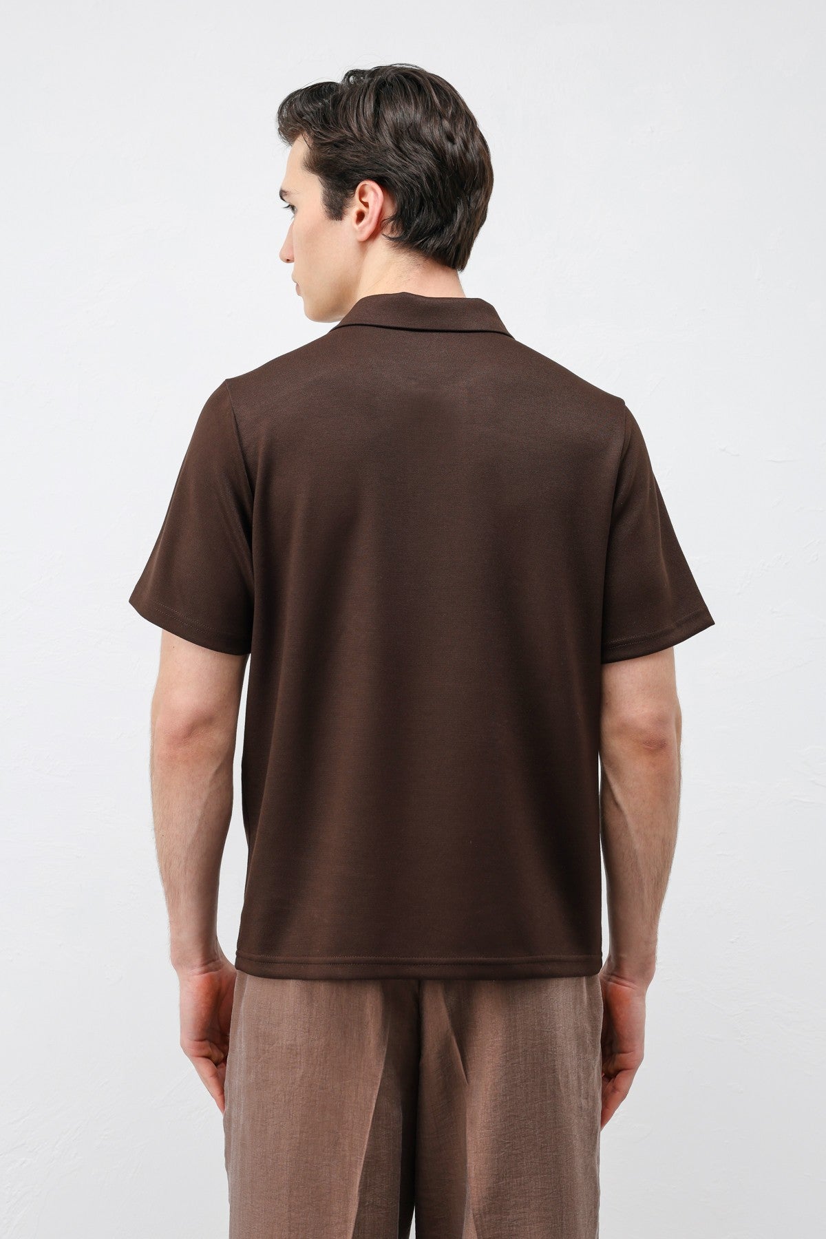 Antioch Basic Polo-Neck Men's T-Shirt
