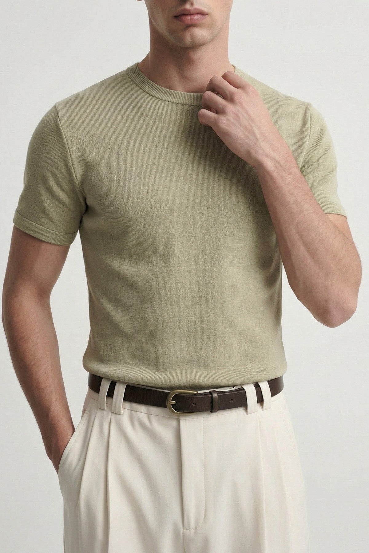 Textured Men's T-Shirt